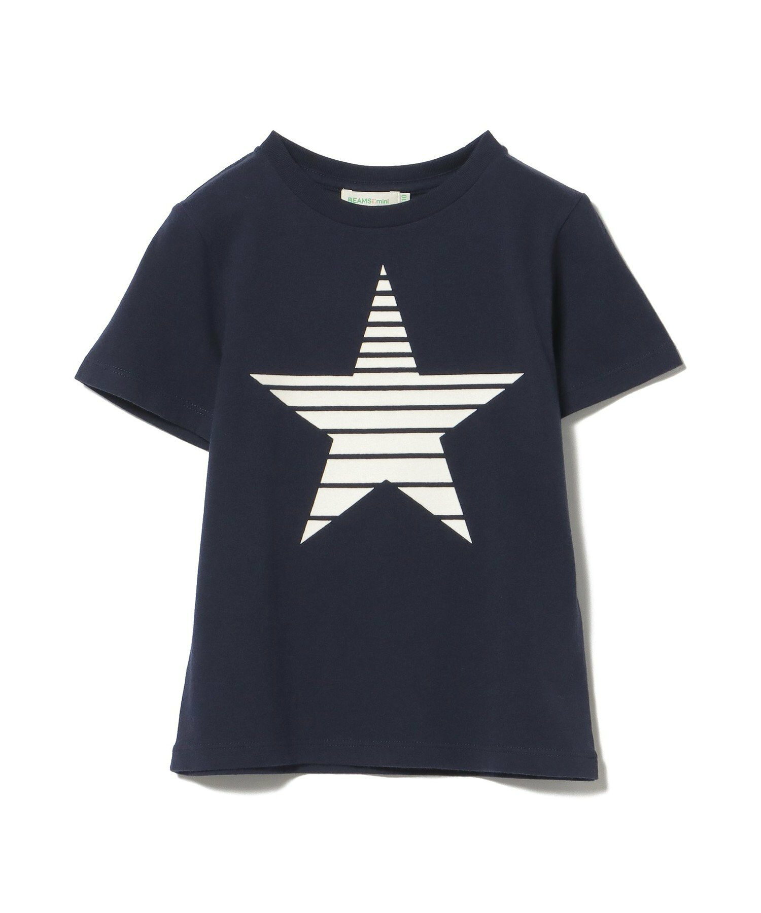 BEAMS mini / 星 フロッキー Tシャツ 24SS (90~150cm)